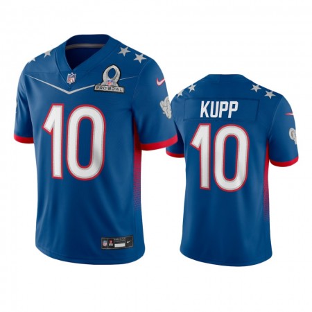 Camiseta Hombre NFL Los Angeles Rams Cooper Kupp 10 Game Royal 2022 NFC Pro Bowl Camiseta Hombre NFL Los Angeles Rams Cooper Kupp 10 Game Royal 2022 NFC Pro Bowl